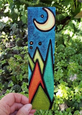 Bookmark - Moonlit Forest