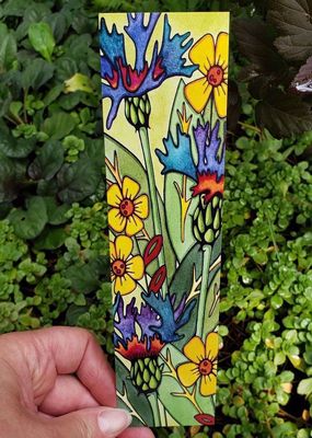 Bookmark - Mountain Bluet