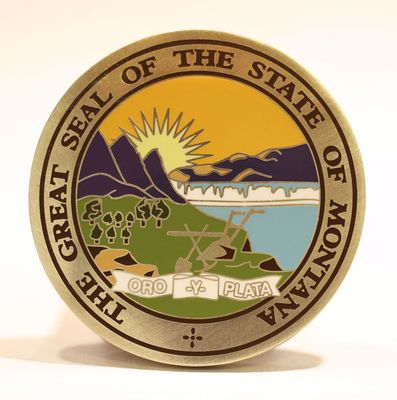 Montana State Capitol Souvenir Coin