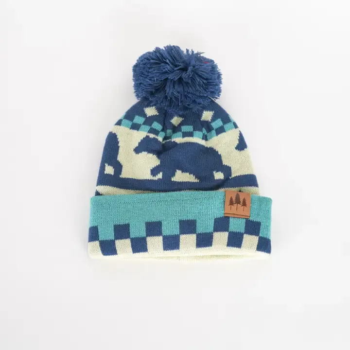 Kids Hat Bear Blue