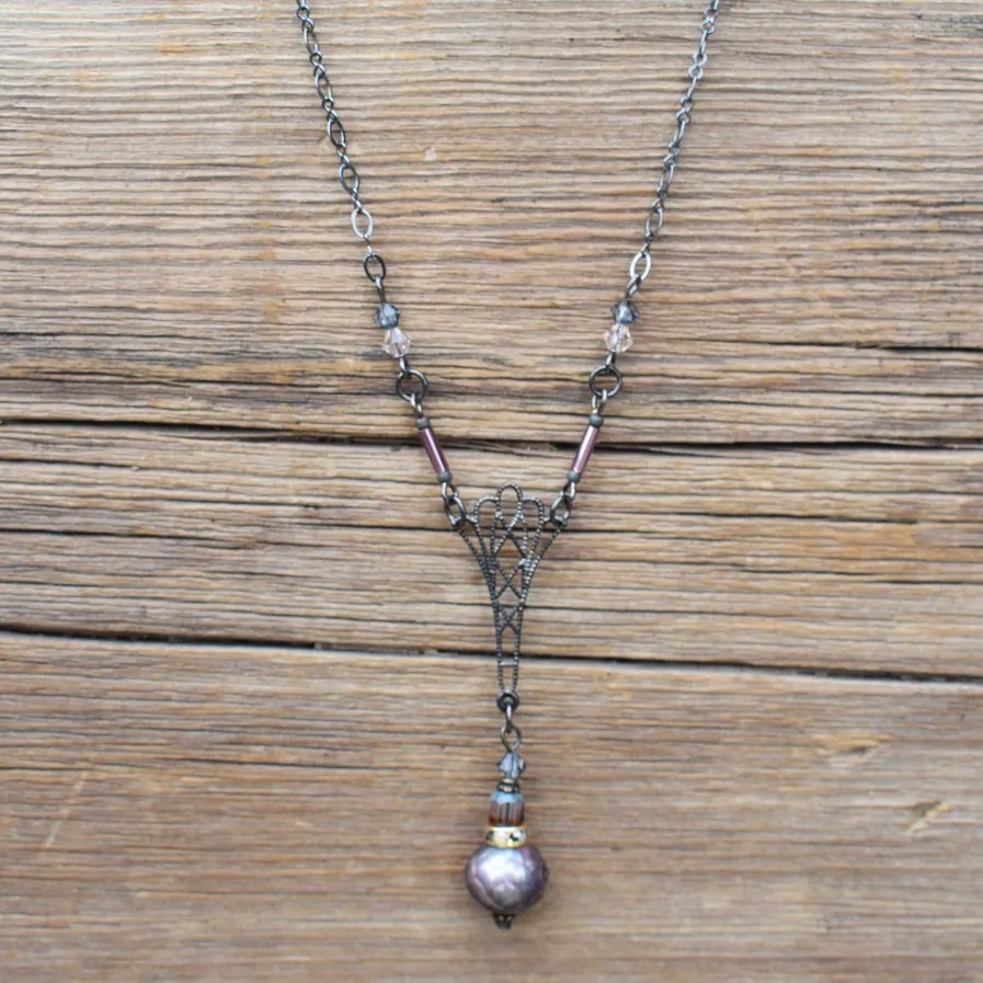 Old Town Filigree Necklace