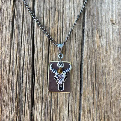 Plains Buffalo Necklace