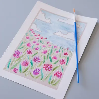 Clover Field Watercolor Card Kit