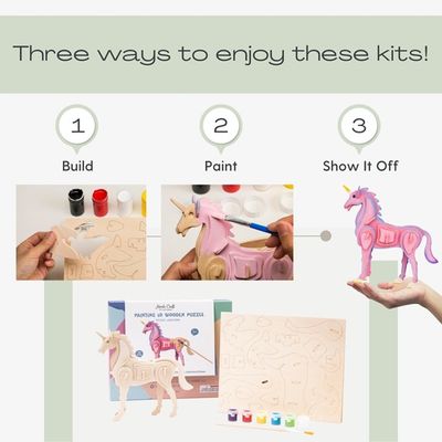 3D Paint Puzzle Kits