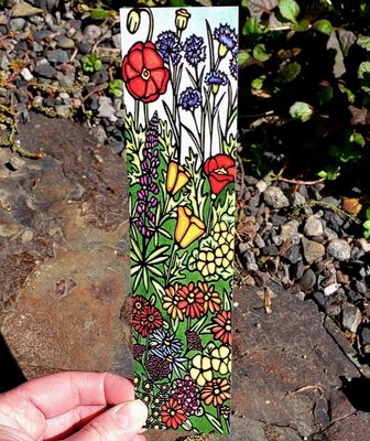Bookmark - Wildflowers