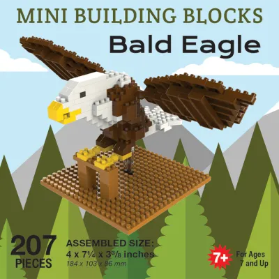 Mini Building Blocks - Bald Eagle