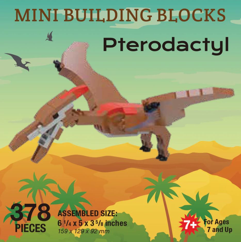 Mini Building Blocks - Pterodactyl