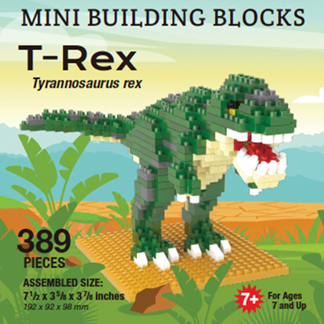 Mini Building Blocks - T-Rex
