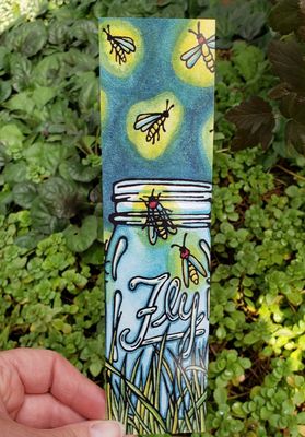 Bookmark - Fireflies