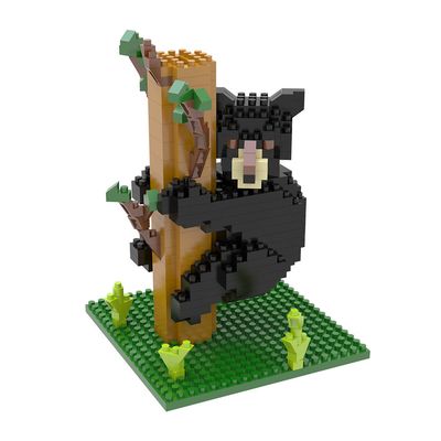 Mini Building Blocks - Black Bear Cub