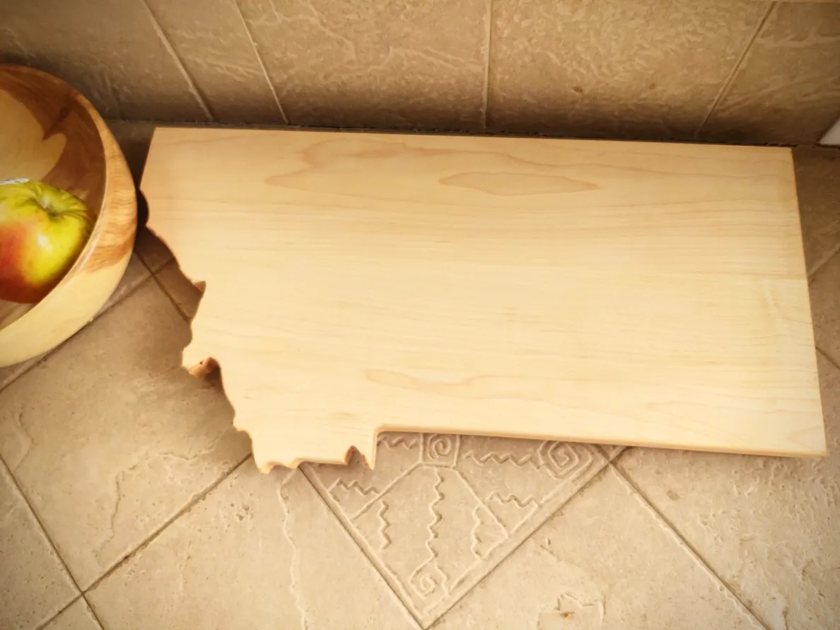 Montana Shaped Charcuterie Board