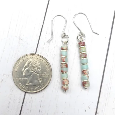 Terra Jasper Dangle Earrings