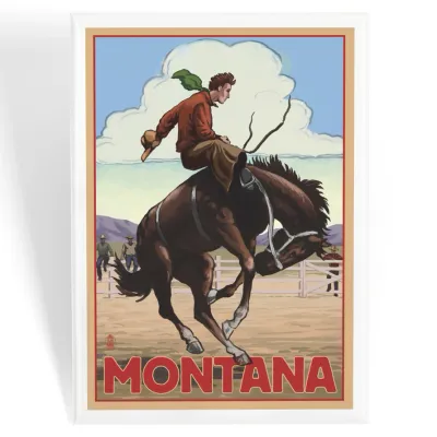Magnet - Cowboy Bronc