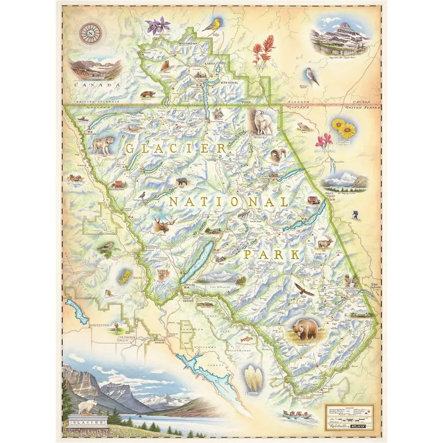 Map - Glacier Park Xplorer Map