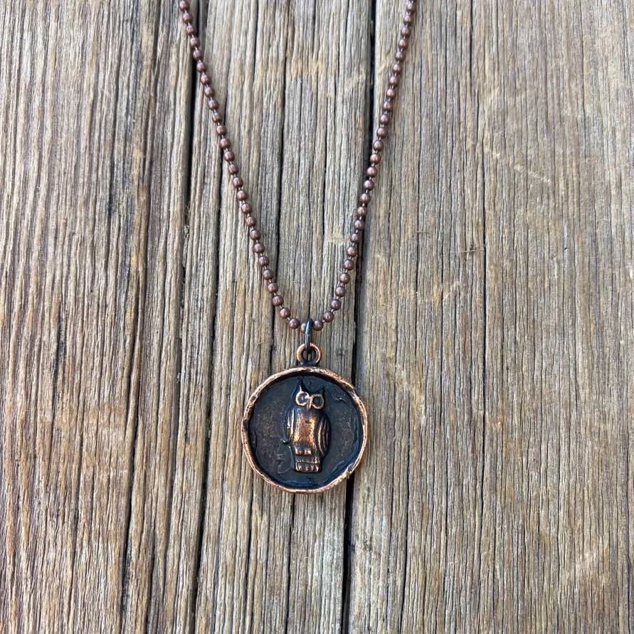 Wildlife Owl Necklace