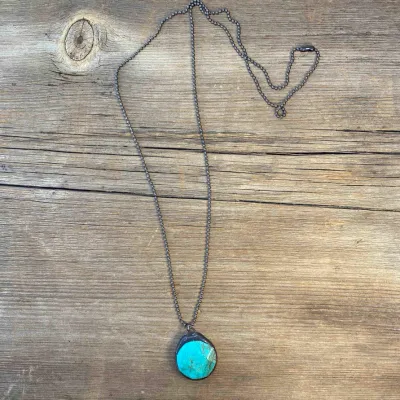 Soldered Turquoise Necklace