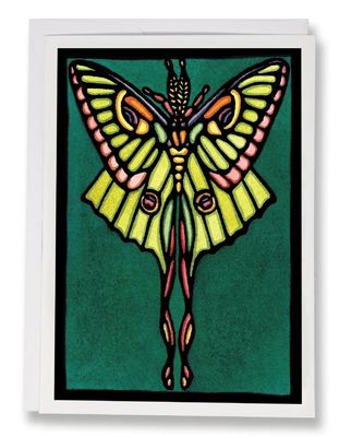 Card - Luna Moth