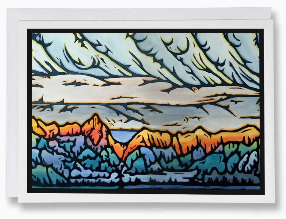 Card - Alpenglow