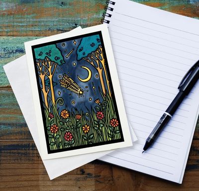 Card - Shooting Star