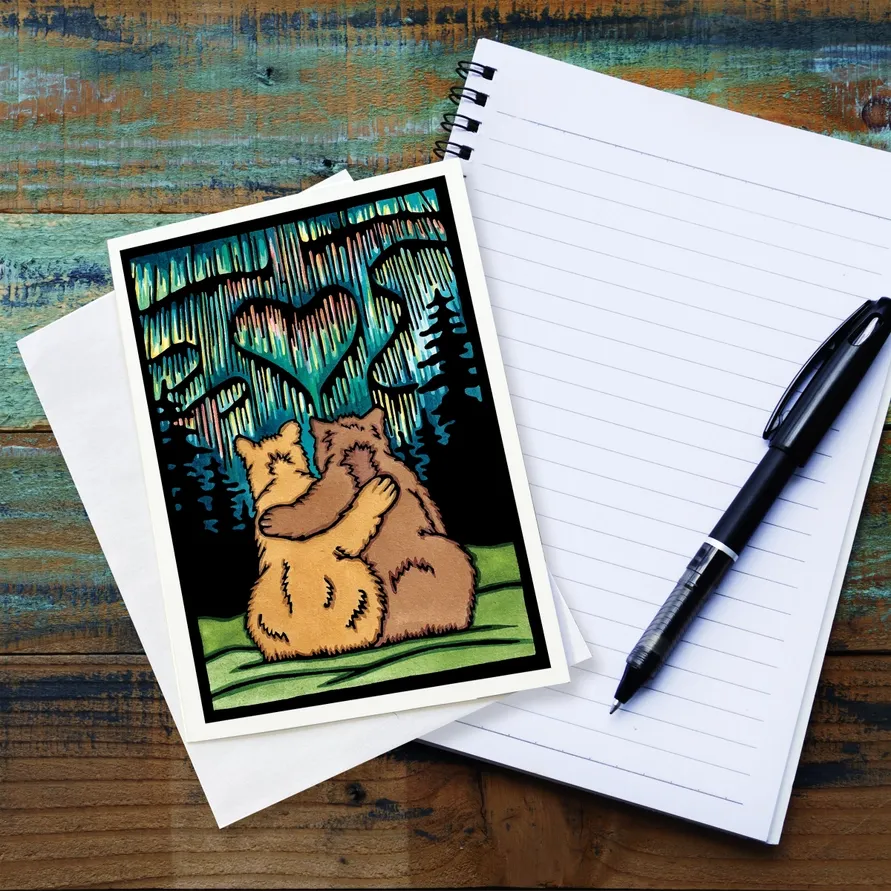 Card - Under the Northern Lights