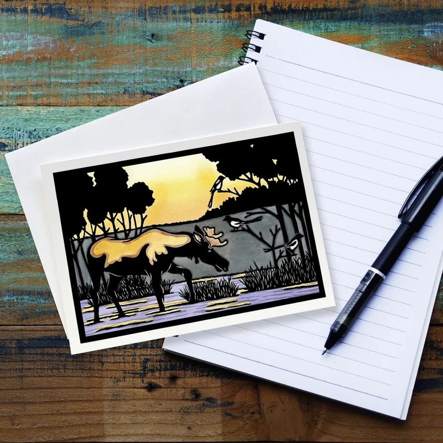 Card - Moose &amp; Magpie