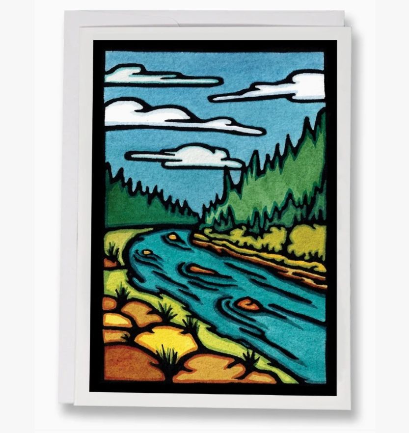 Card - The River