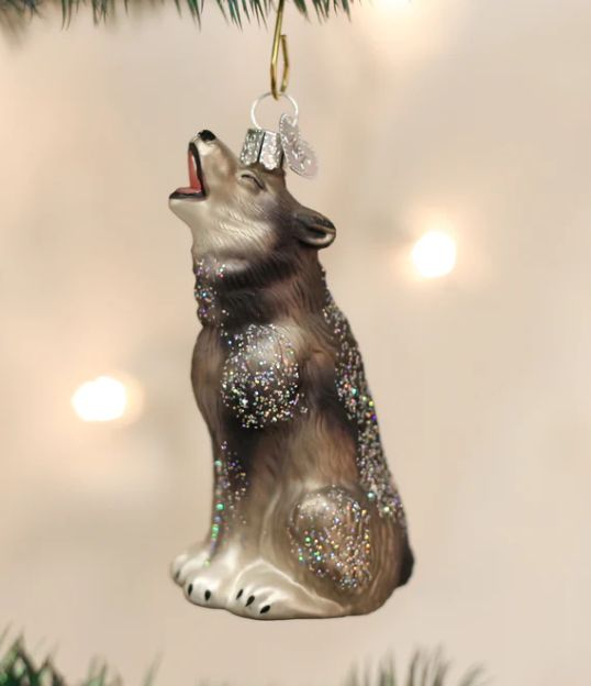 Ornament - OW Howling Wolf