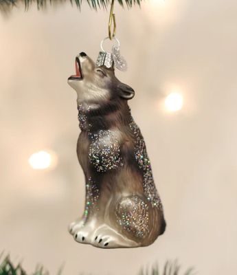 Ornament - OW Howling Wolf