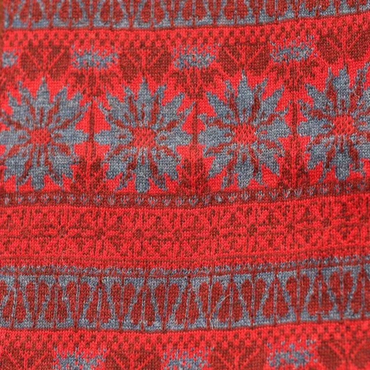 Knit Scarf - Fair Isle Arrowleaf