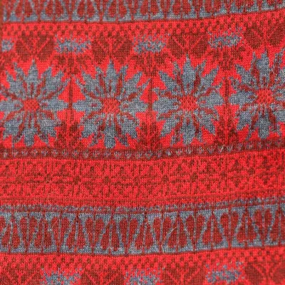 Knit Scarf - Fair Isle Arrowleaf