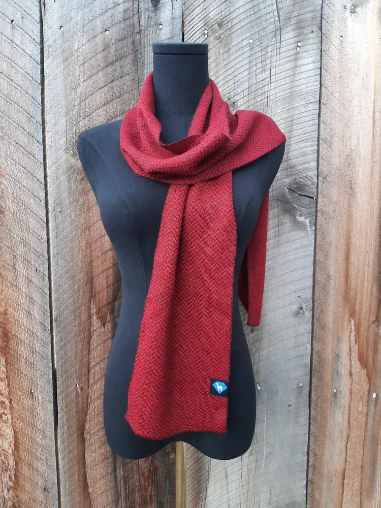 Knit Scarf - Herringbone