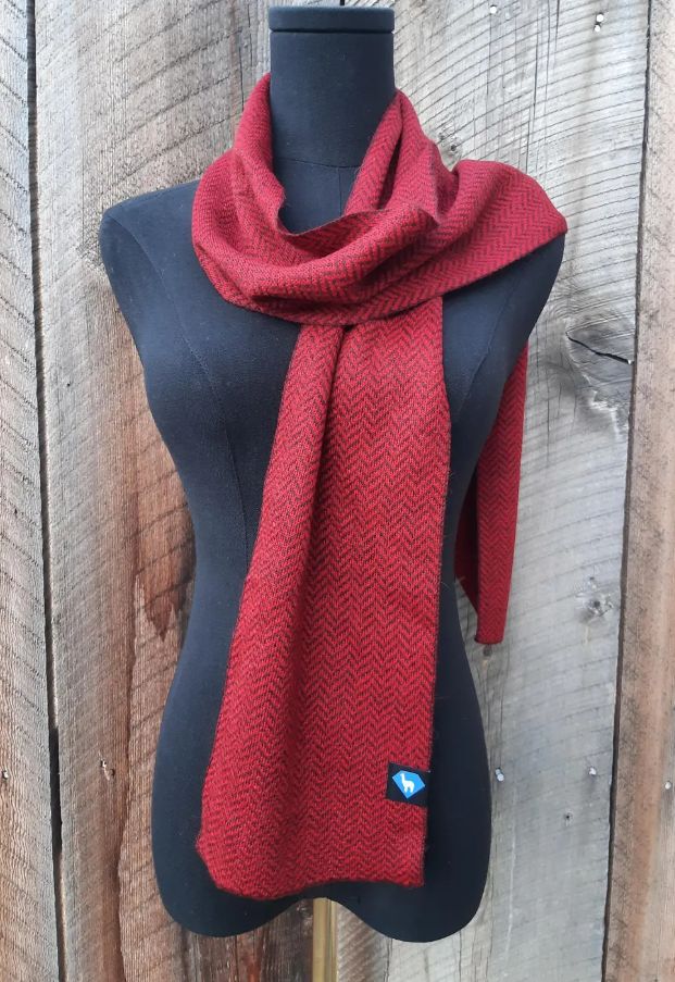 Knit Scarf - Herringbone