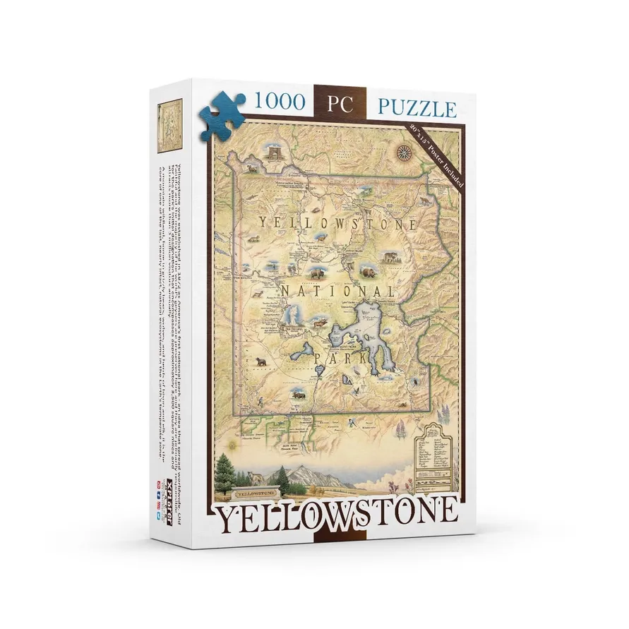 Puzzle - Yellowstone Xplor Map