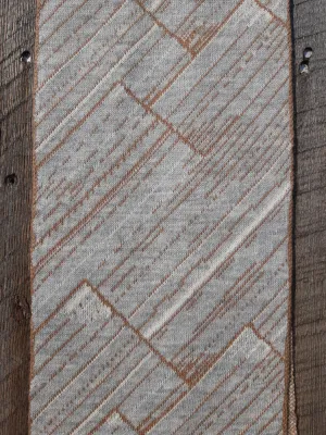 Knit Scarf - Mountain Abstract