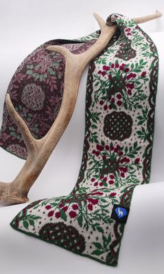 Knit Scarf - Huckleberry Patch