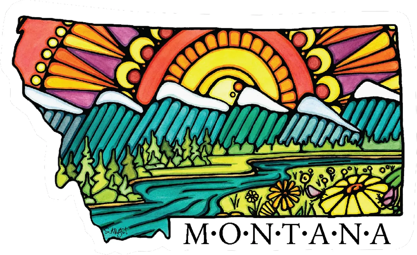 Sticker - The Best Montana