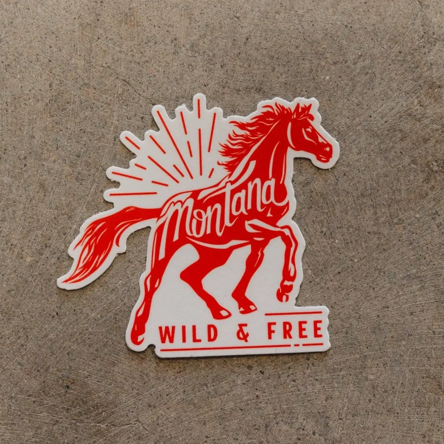 Sticker - Wild &amp; Free