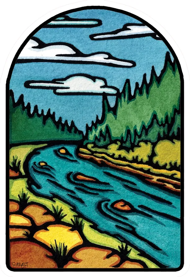 Sticker - River