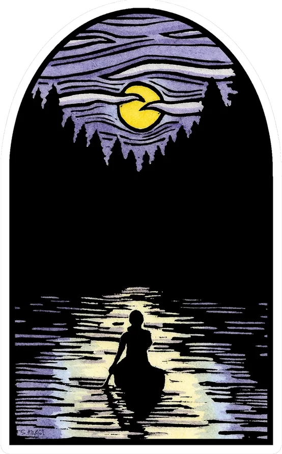 Sticker - Solitude Canoe