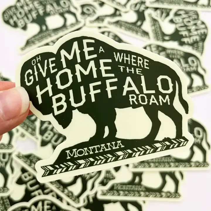 Sticker - Buffalo Roam