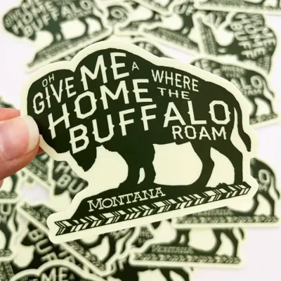 Sticker - Buffalo Roam