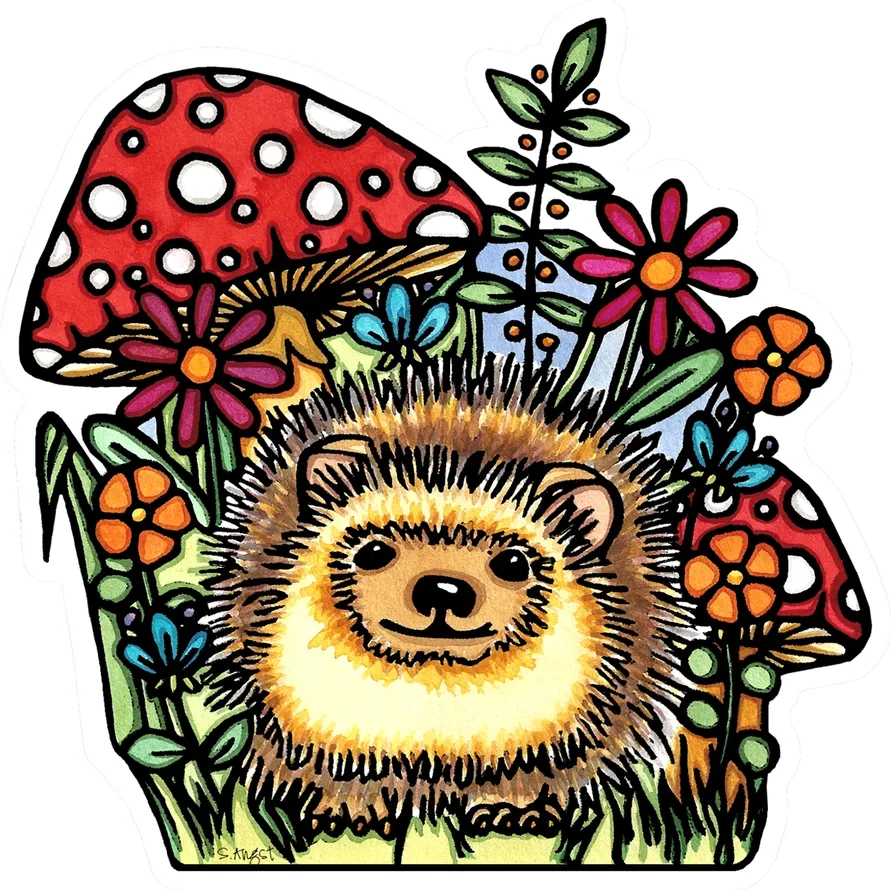 Sticker - Hedgehog
