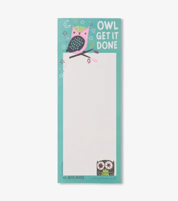 Magnetic List - Owl Get It Done