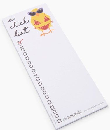Magnetic List - A Chick List