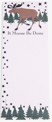 Magnetic List - It Moose Be Done