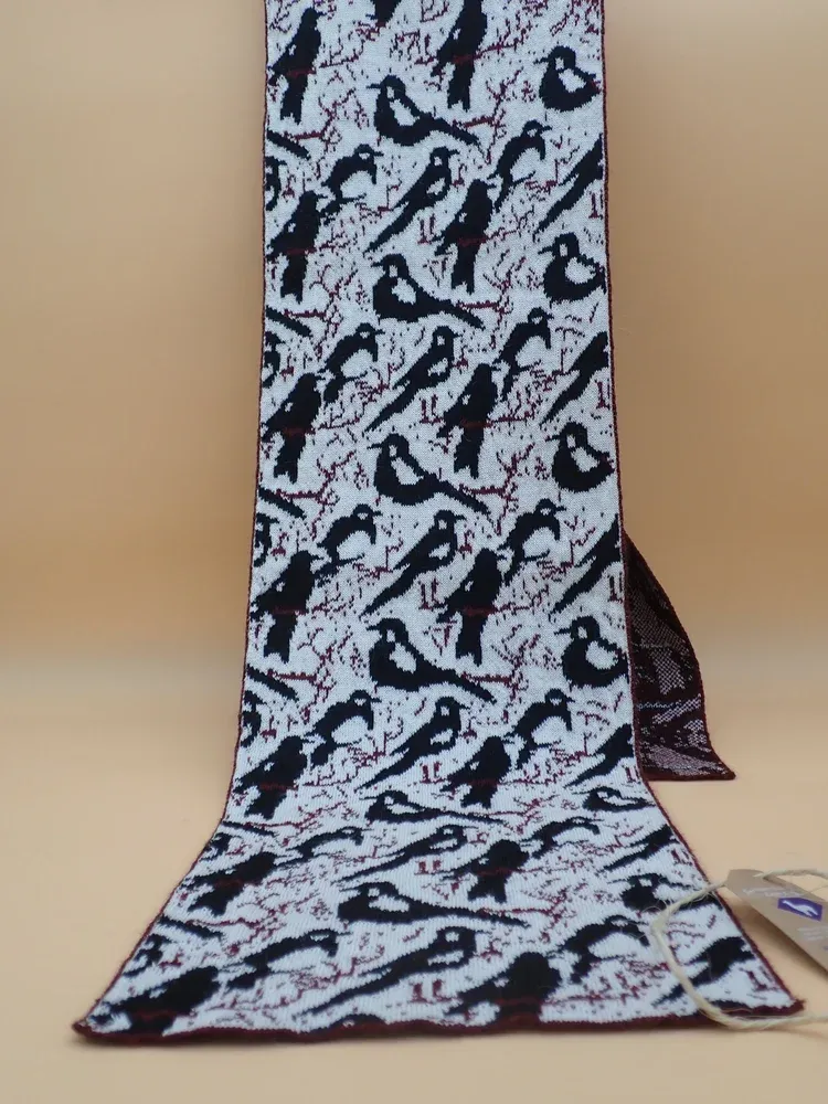 Knit Scarf - Magpie Mischief