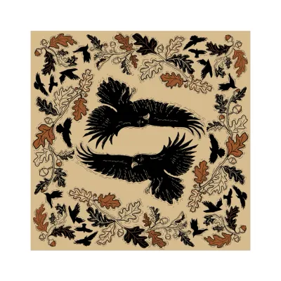 Crow &amp; Oak Bandana