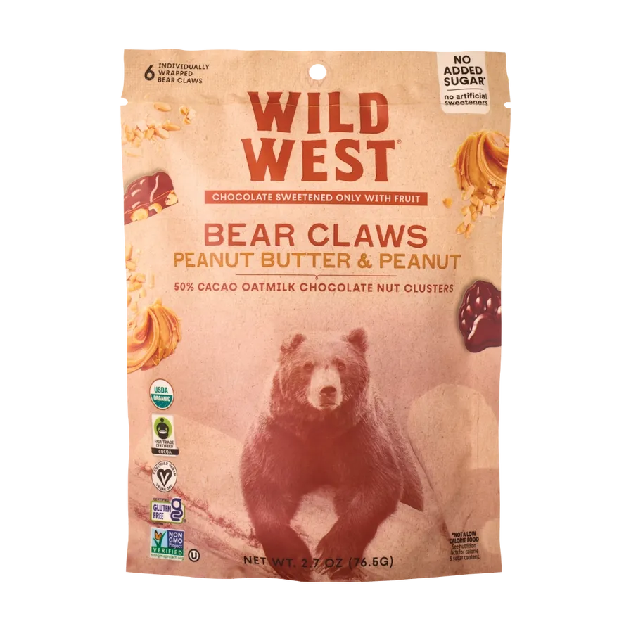 Peanut Butter Peanut Bear Claws