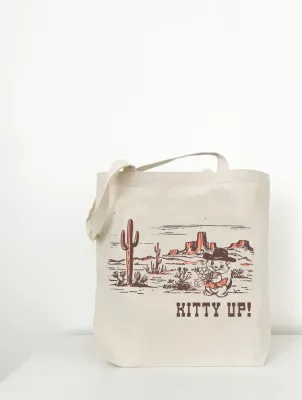Kitty Up Cowgirl Tote