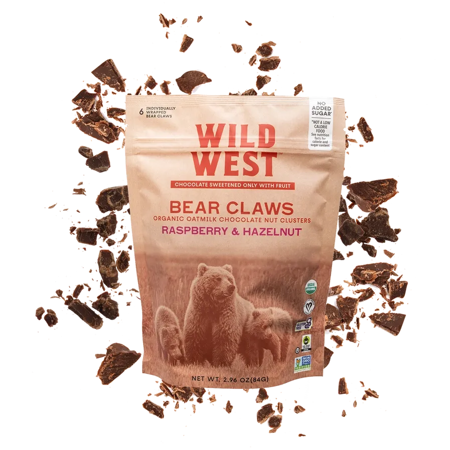 Raspberry &amp; Hazelnut Bear Claws